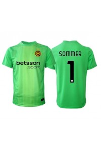 Inter Milan Yann Sommer #1 Keeper Fotballdrakt Tredje Klær 2025-26 Korte ermer